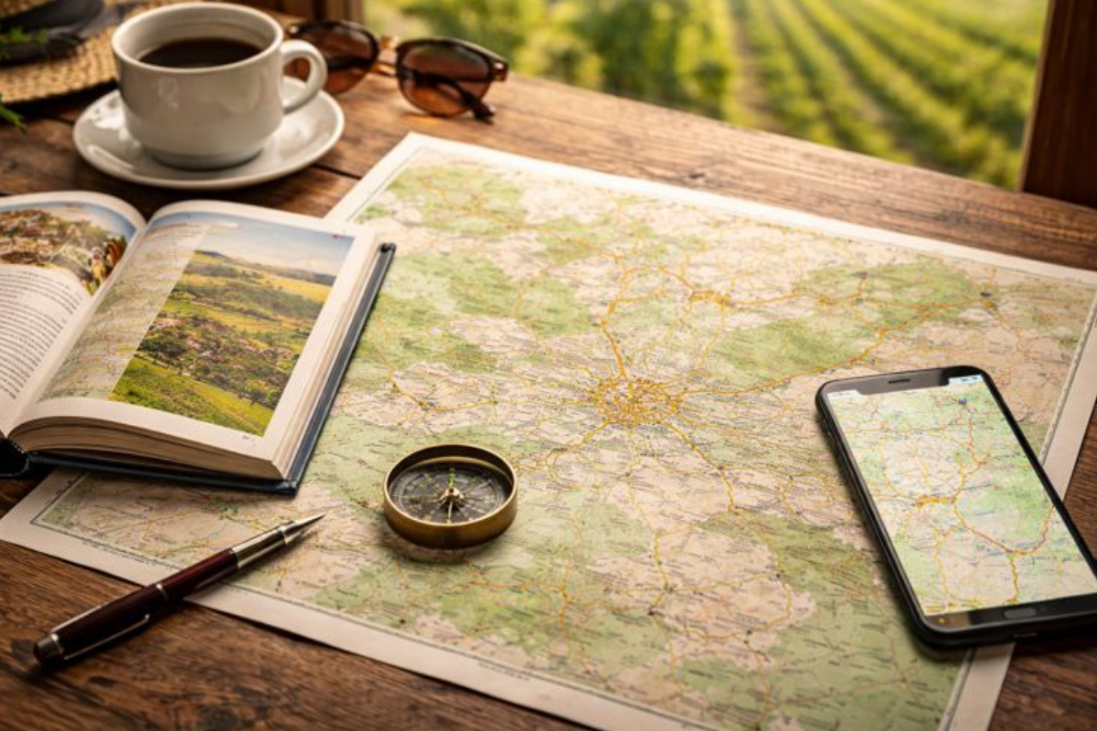 Maps and Practical Travel Resources for Burgundy